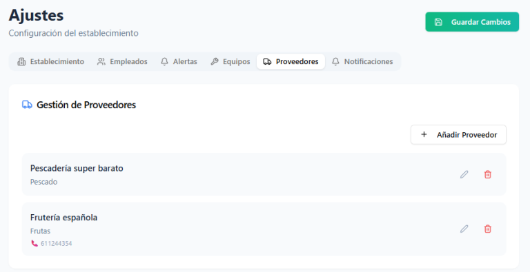 Gestión de proveedores y albaranes gestión de proveedores appcc digital