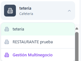 Gestión de varios establecimientos appcc digital multinegocio